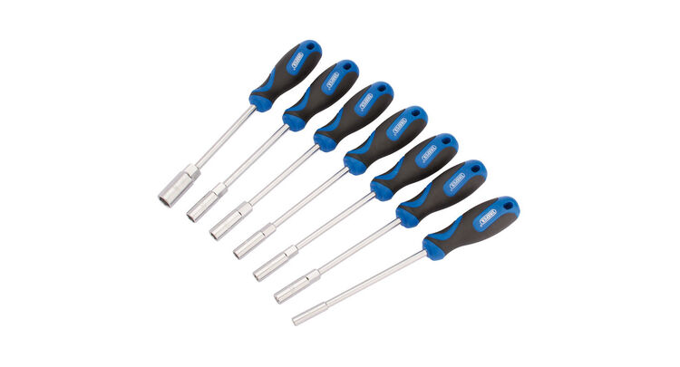 Draper 63510 Nut Spinner Set with Soft-Grips (7 Piece)