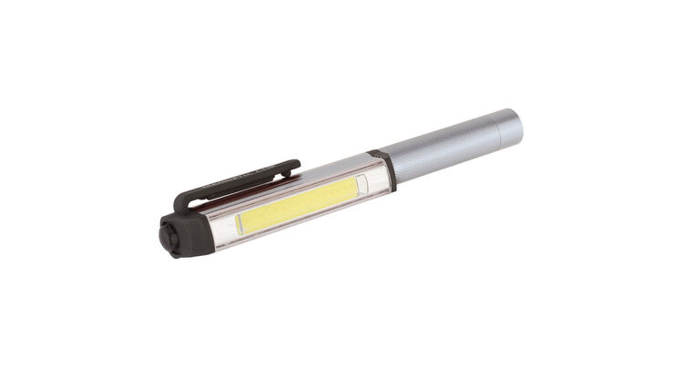 Draper 66009 COB LED Aluminium Pocket Torch (3W) (3 x AAA Batteries)