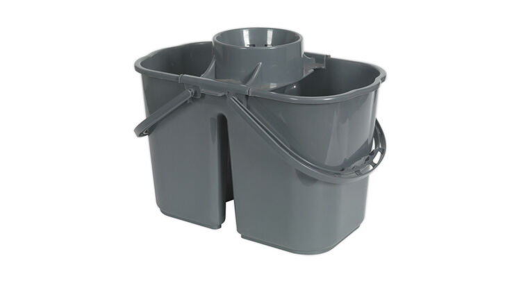 Sealey BM07 Mop Bucket 15ltr - 2 Compartment