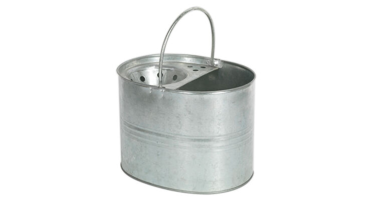 Sealey BM08 Mop Bucket 13ltr - Galvanized