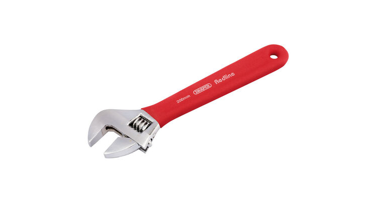 Draper 67590 200mm Soft Grip Adjustable Wrench