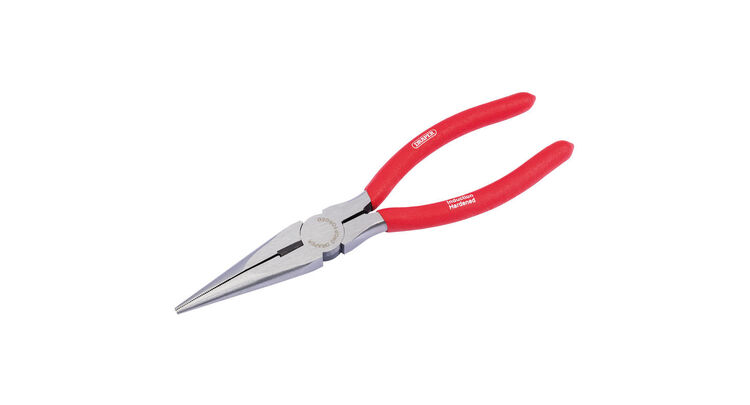 Draper 68238 200mm Long Nose Plier with PVC Dipped Handle