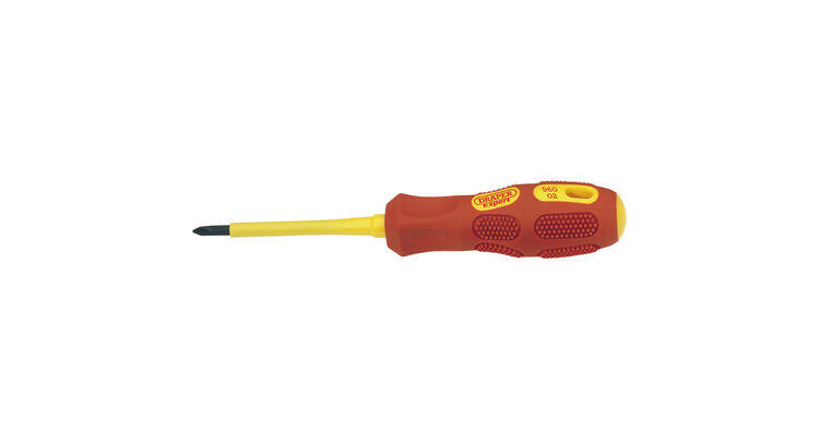 Draper 69225 No 1 x 80mm Fully Insulated Cross Slot Screwdriver (Sold Loose)