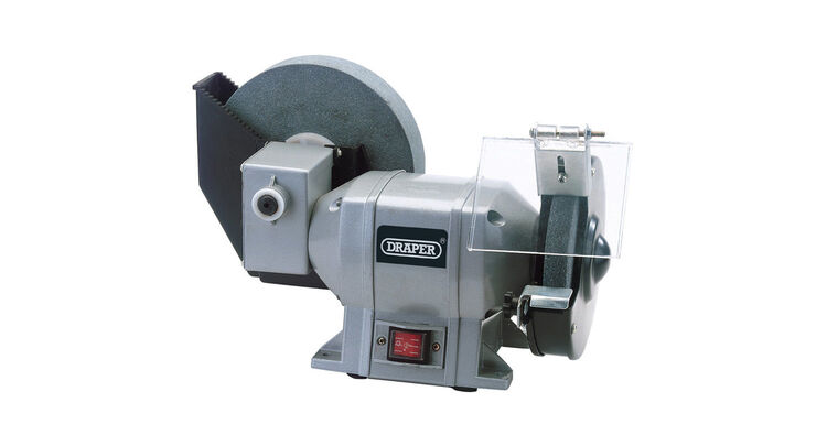 Draper 78456 Wet and Dry Bench Grinder (250W)