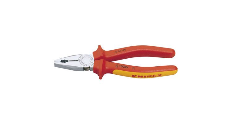 Draper 81204 Knipex 03 06 180 SBE 180mm Fully Insulated Combination Pliers