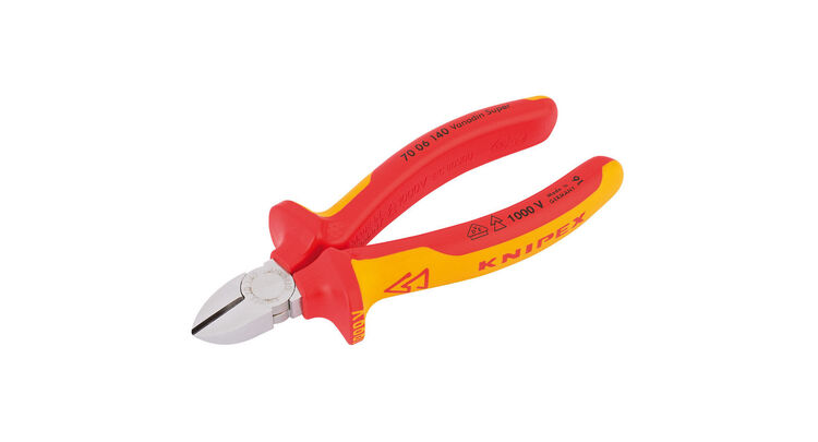 Draper 81254 Knipex 70 06 140 SBE 140mm Fully Insulated Diagonal Side Cutter