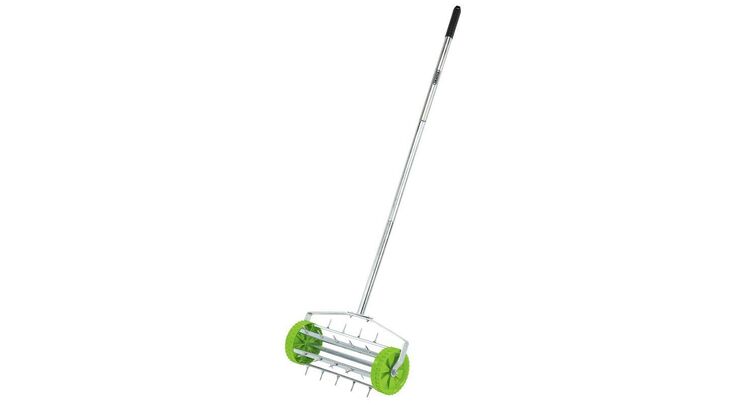 Draper 83983 Rolling Lawn Aerator (450mm Spiked Drum)