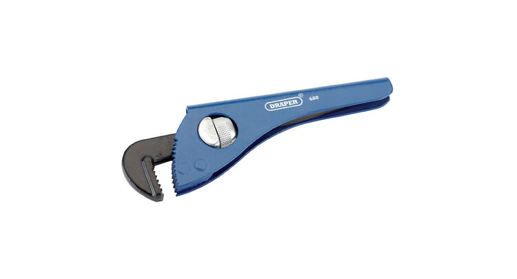 Draper 90012 175mm Adjustable Pipe Wrench