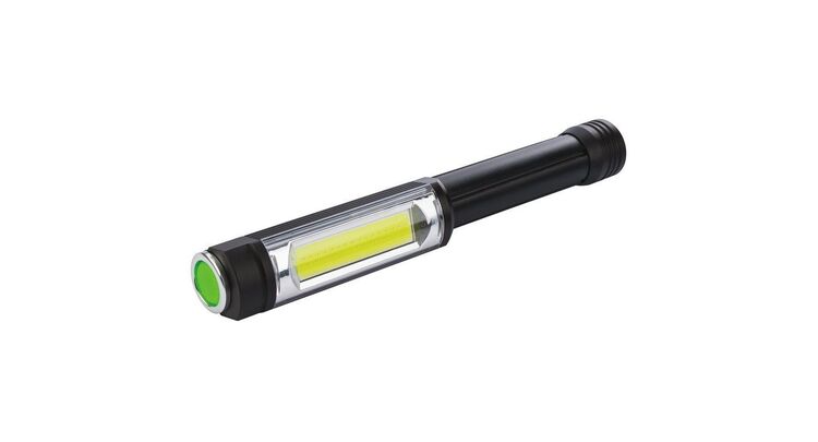 Draper 90100 5W COB LED Aluminium Worklight (3 x AA batteries supplied) 400 Lumens