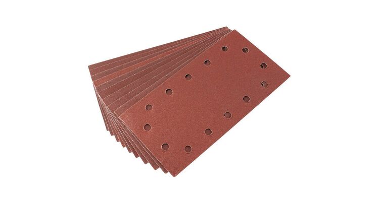 Draper 92321 100G Aluminium Oxide Sanding Sheets (115 x 227mm)