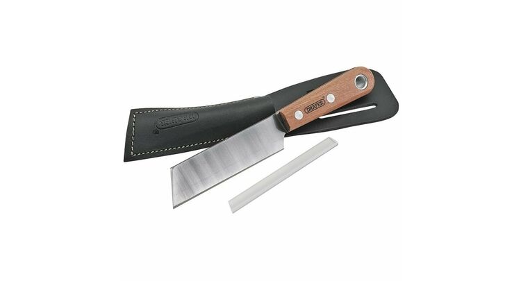 Draper 93067 SHOE/LEATHER KNIFE & HOLSTER
