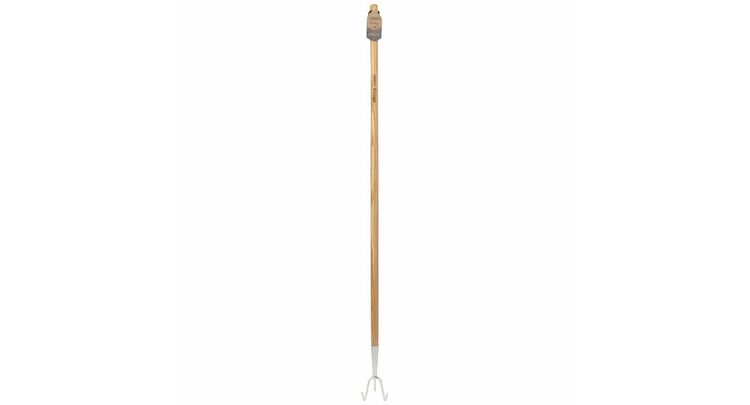Draper 99017 Stainless Steel 3 Prong Cultivator with Ash Handle