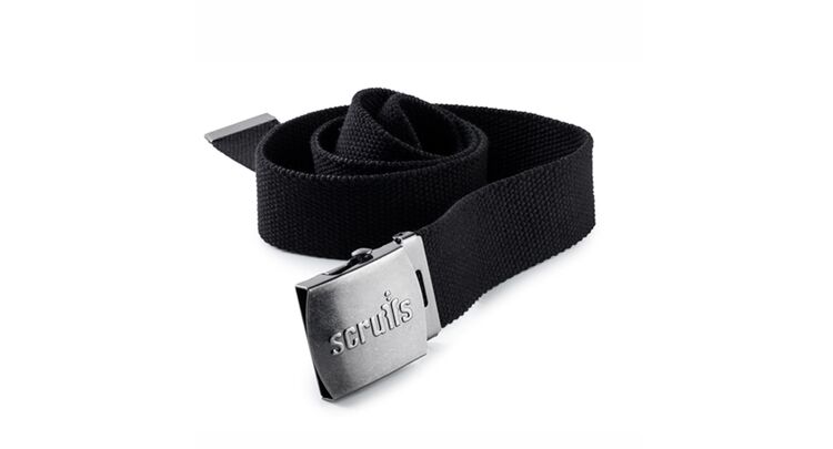 Scruffs Cotton Adj Clip Belt - Black S-M T50303.6