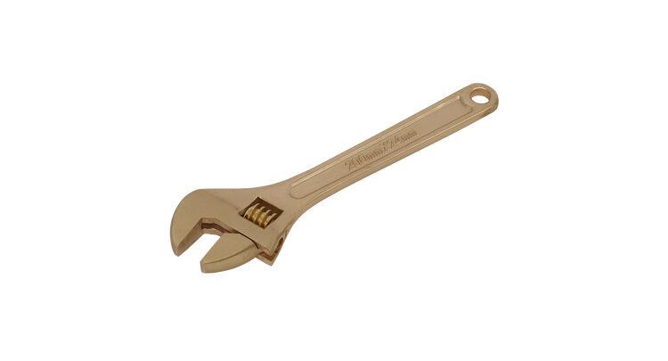 Sealey NS066 Adjustable Wrench 200mm - Non-Sparking