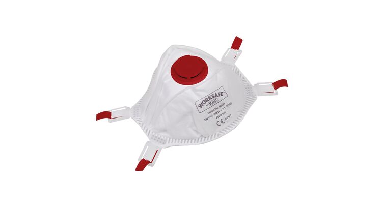 Sealey 9334/10 Cup Mask Valved FFP3 - Pack of 10