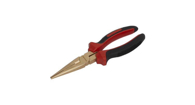 Sealey NS075 Long Nose Pliers 200mm - Non-Sparking