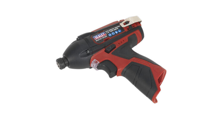 Sealey CP1203 Cordless Impact Driver 1/4"Hex Drive 80Nm 12V Li-ion- Body Only