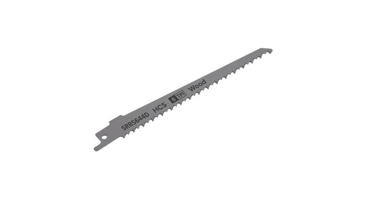Sealey SRBS644D Reciprocating Saw Blade Clean Wood 150mm 6tpi - Pack of 5
