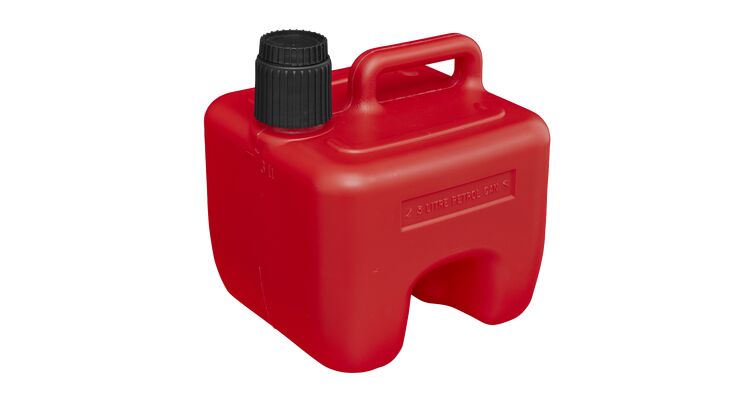 Sealey JC3R Stackable Fuel Can 3L - Red