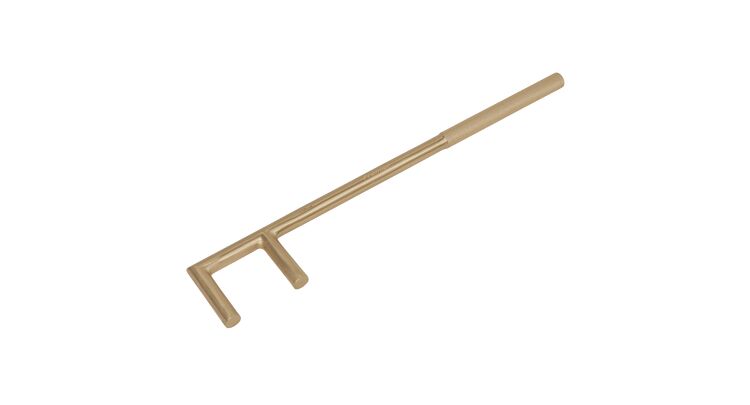 Sealey NS104 Valve Handle 55 x 450mm - Non-Sparking