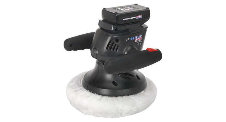 Sealey CP2518L Cordless Polisher &#8709;240mm 18V Lithium-ion
