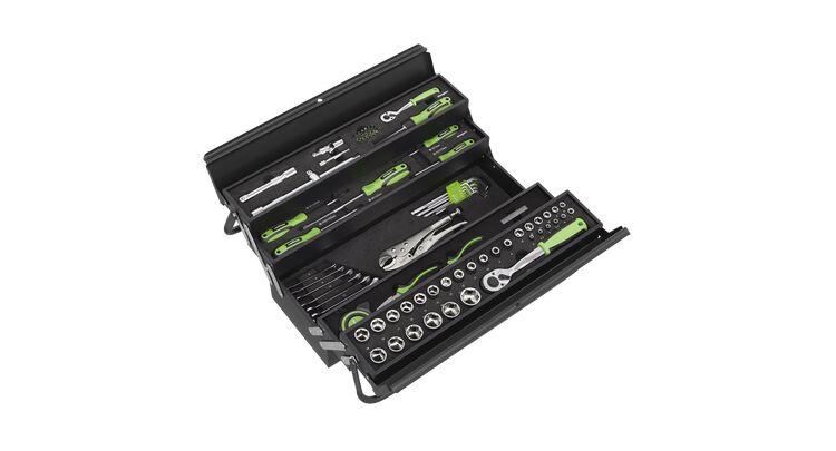 Sealey S01216 Cantilever Toolbox with 86pc Tool Kit