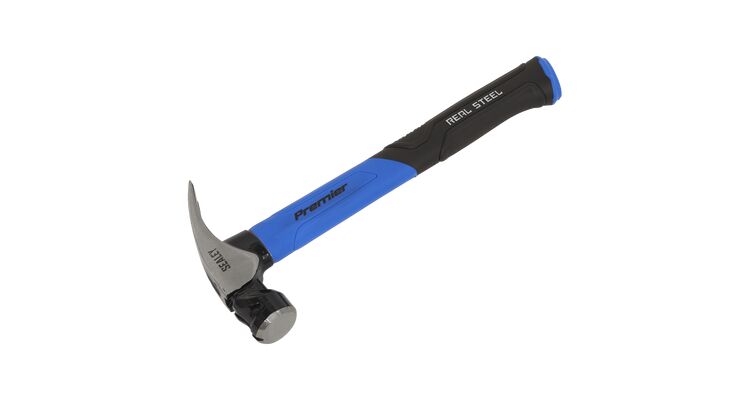 Sealey CLHG20 Claw Hammer with Fibreglass Shaft 20oz