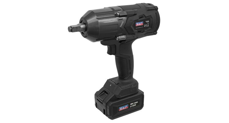 Sealey CP1812 Cordless Impact Wrench 18V 4Ah Lithium-ion 1/2"Sq Drive
