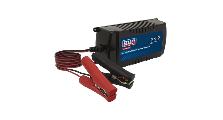 Sealey SBC8 Battery Charger 12V 8A Fully Automatic