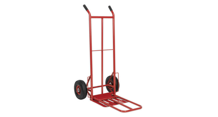 Sealey CST990 Sack Truck with Pneumatic Tyres & Foldable Toe 250kg Capacity