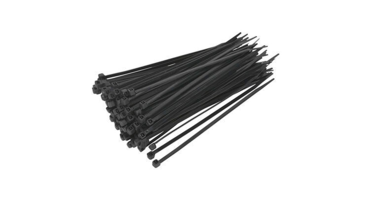 Sealey CT15036P100 Cable Tie 150 x 3.6mm Black Pack of 100