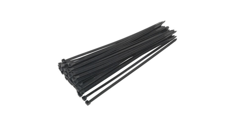 Sealey CT35076P50 Cable Tie 350 x 7.6mm Black Pack of 50
