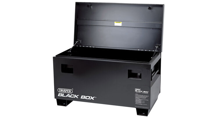 Draper 05544 Black Box&#174; Contractor's Secure Storage Box - 1220 x 610 x 700mm