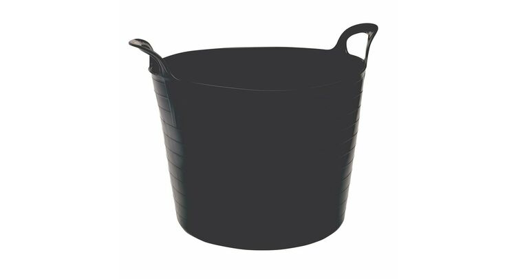 Draper 43475 Multi-Purpose Flexible Bucket, 42L Capacity, Black