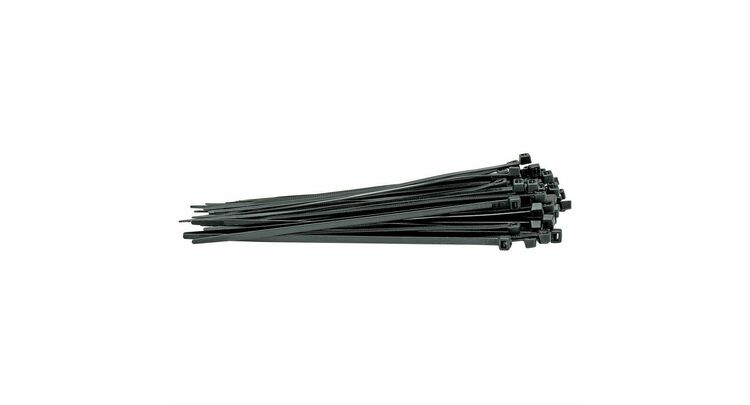 Draper 70393 Cable Ties, 3.6 x 150mm, Black (Pack of 100)