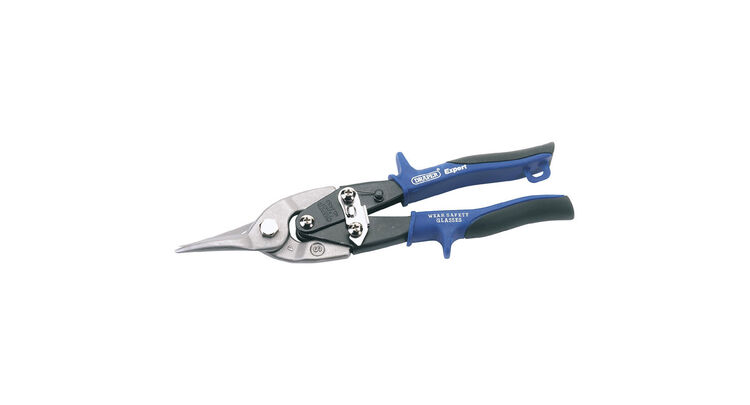 Draper 49905 Soft Grip Compound Action Tinman's Aviation Shears, 250mm