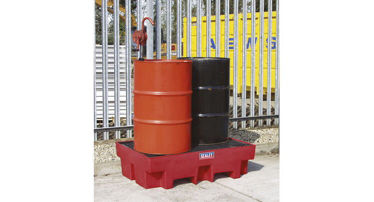 Sealey DRP12 Barrel Bund Polyethylene 1220 x 820 x 330mm