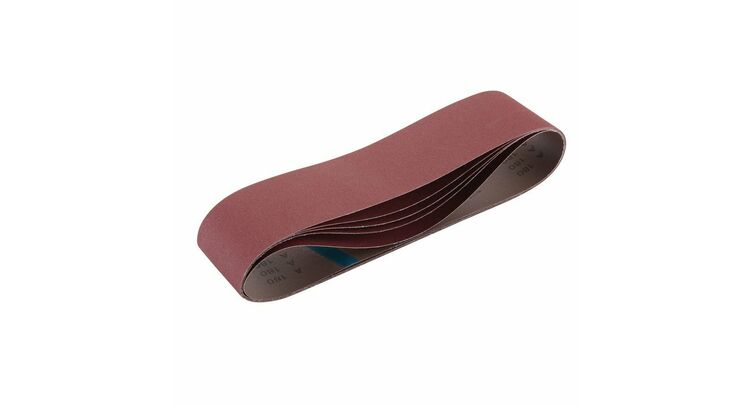 Draper 09272 Cloth Sanding Belt, 100 x 915mm, 180 Grit (Pack of 5)