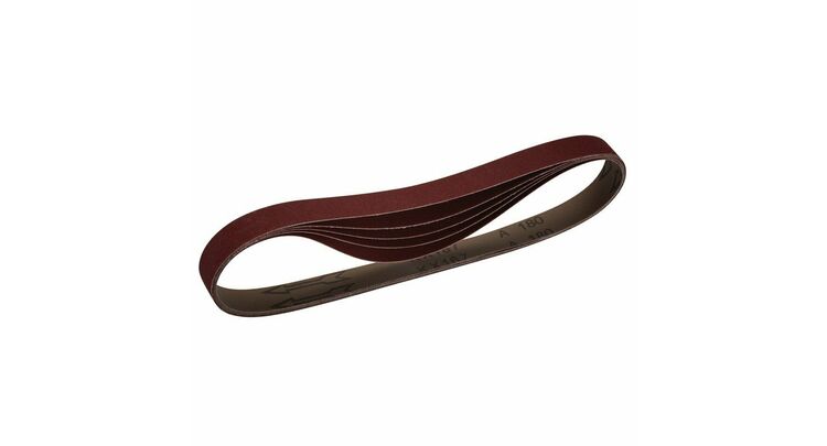 Draper 08694 Cloth Sanding Belt, 25 x 762mm, 40 Grit (Pack of 5)