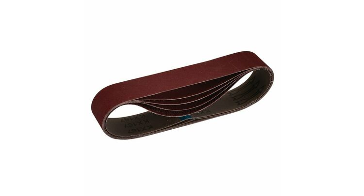 Draper 09220 Cloth Sanding Belt, 50 x 686mm, Assorted Grit (Pack of 5)