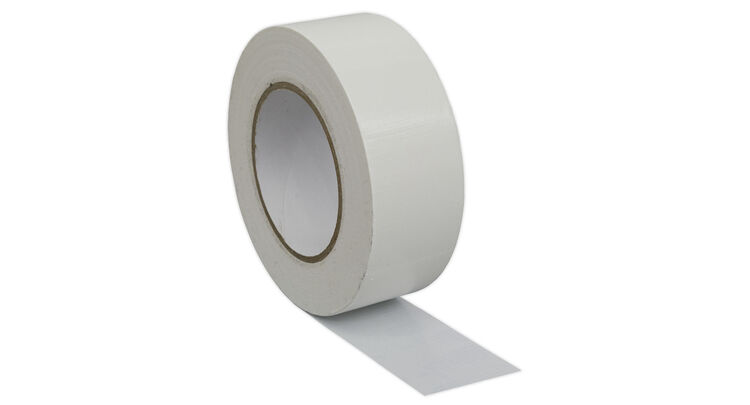 Sealey DTW Duct Tape 50mm x 50m White