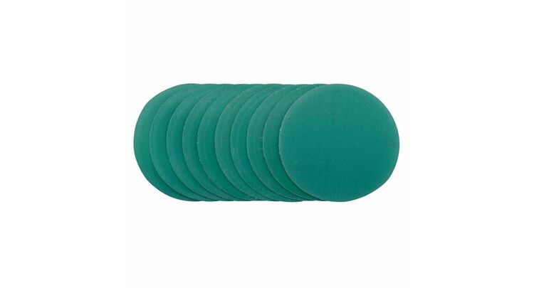 Draper 02094 Wet and Dry Sanding Discs with Hook and Loop, 75mm, 320 Grit (Pack of 10)