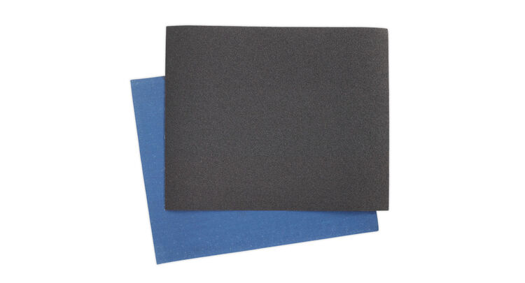 Sealey ES2328150 Emery Sheet Blue Twill 230 x 280mm 150Grit Pack of 25