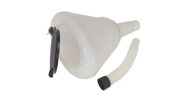 Sealey F99200 Funnel with Closing Lid &#8709;200mm