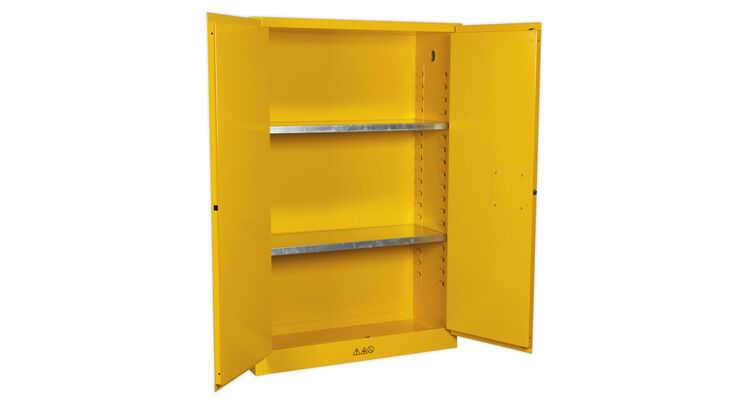 Sealey FSC10 Flammables Storage Cabinet 1095 x 460 x 1655mm