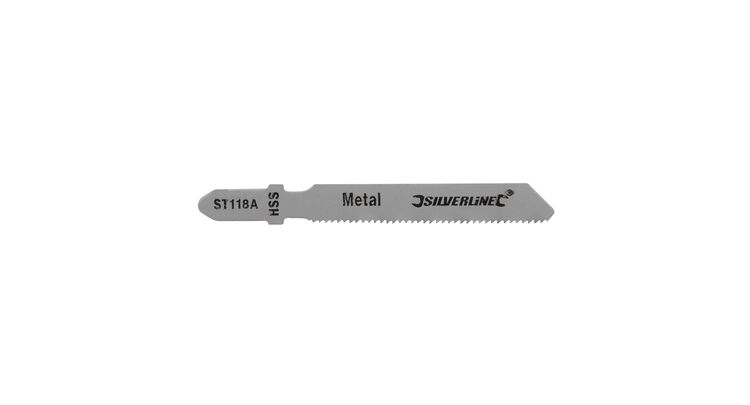 Silverline Jigsaw Blades for Metal 5pk - ST118A