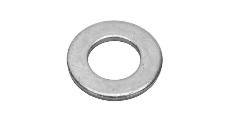 Sealey FWA1428 Flat Washer M14 x 28mm Form A Zinc DIN 125 Pack of 50