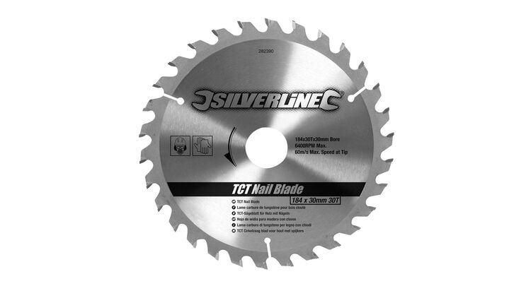 Silverline TCT Nail Blade 30T