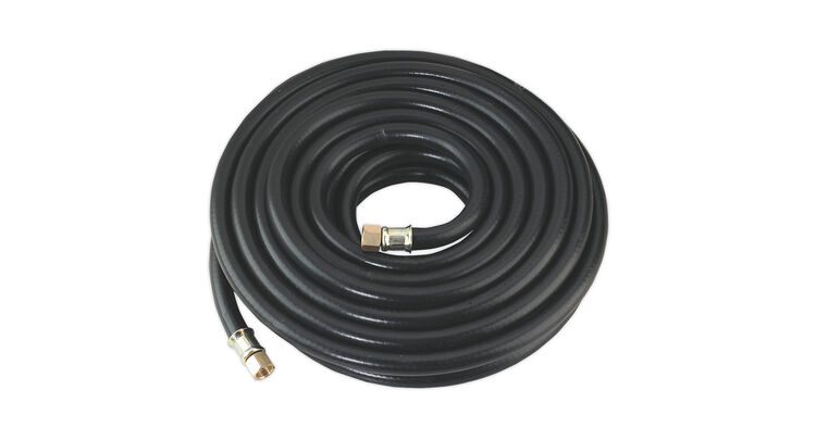 Sealey AH10RX Air Hose 10m x &#8709;8mm with 1/4"BSP Unions Heavy-Duty