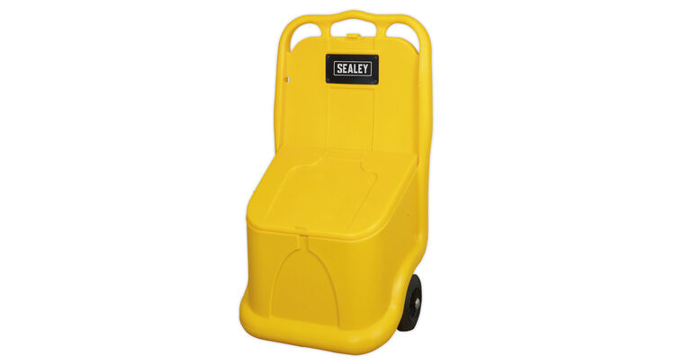 Sealey GB04 Grit/Salt Mobile Storage Cart 75ltr